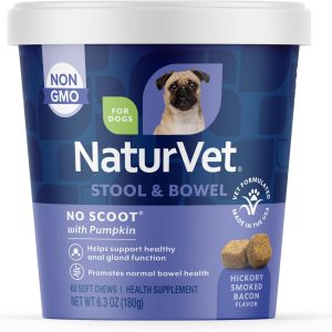NaturVet No Scoot Dog Supplement Anal Gland Support Chews-0