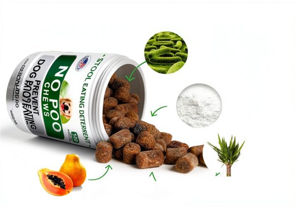 Bark&Spark Dog Coprophagia Deterrent Chews Probiotics-2
