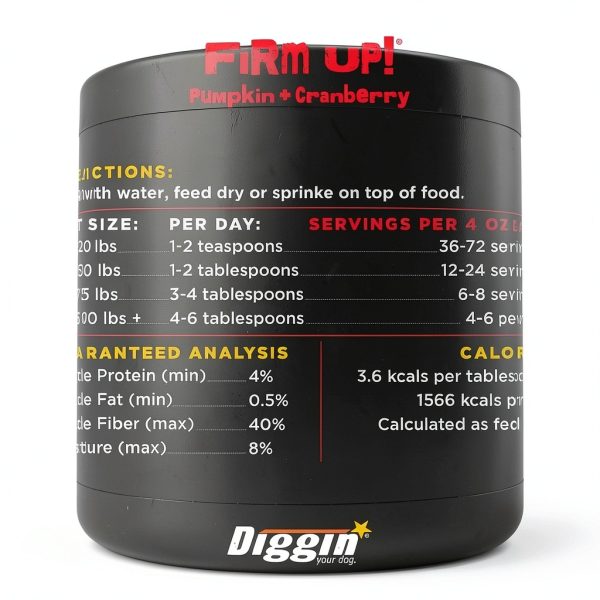 Diggin Your Dog Pumpkin Supplement Digestive Health Pet Care-7