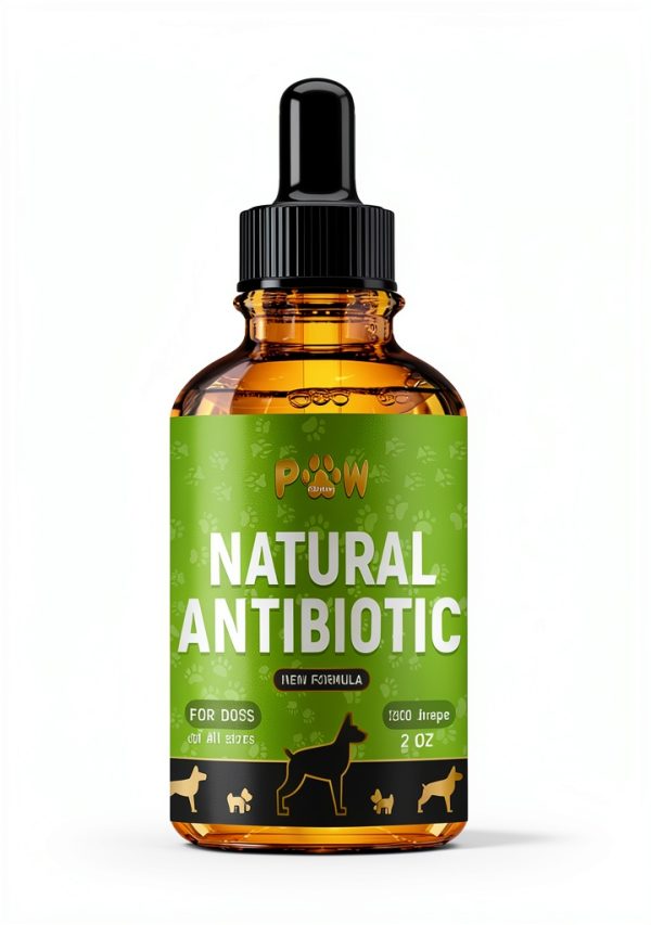 Golden Paw Dog Antibiotic Liquid Organic Cranberry Oregano-2