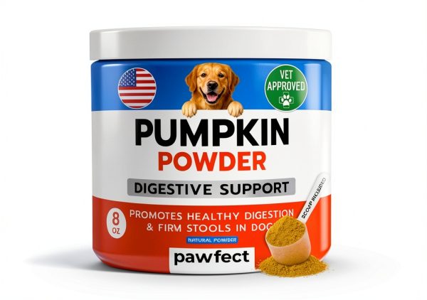 PawfectChew Pumpkin Powder for Dogs Cats Digestive Support-0