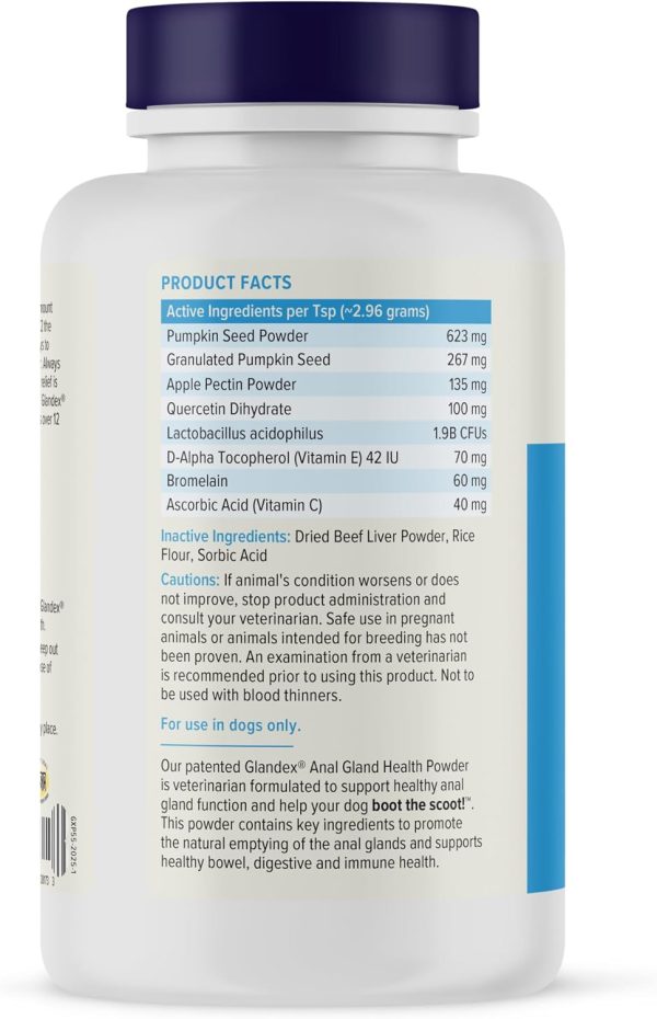 Glandex Anal Gland Support Dog Supplement Vetnique-2