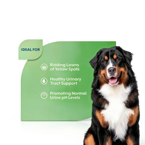 NaturVet GrassSaver Dog Supplement Wafers Soft Chews-3