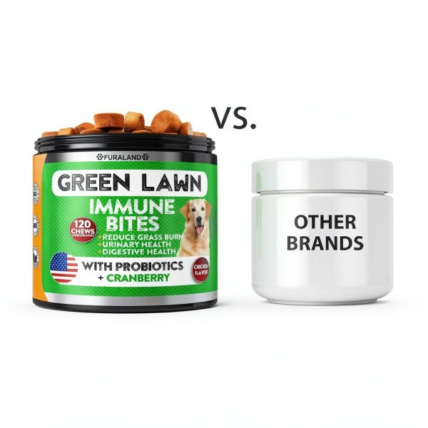 FURALAND Dog Urine Grass Burn Spot Chews Probiotic Treats-3