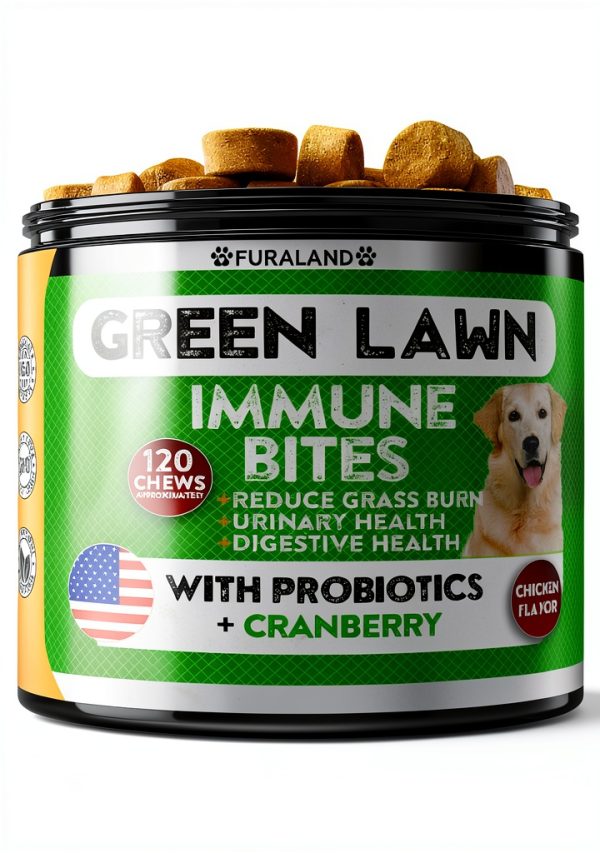 FURALAND Dog Urine Grass Burn Spot Chews Probiotic Treats-0