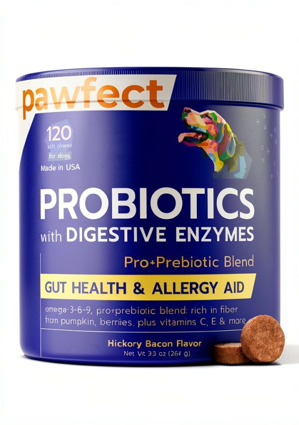 PawfectChew Dog Probiotic Chews Digestive Support Treats-0
