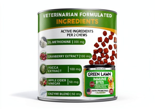 FURALAND Dog Urine Grass Burn Spot Chews Probiotic Treats-2