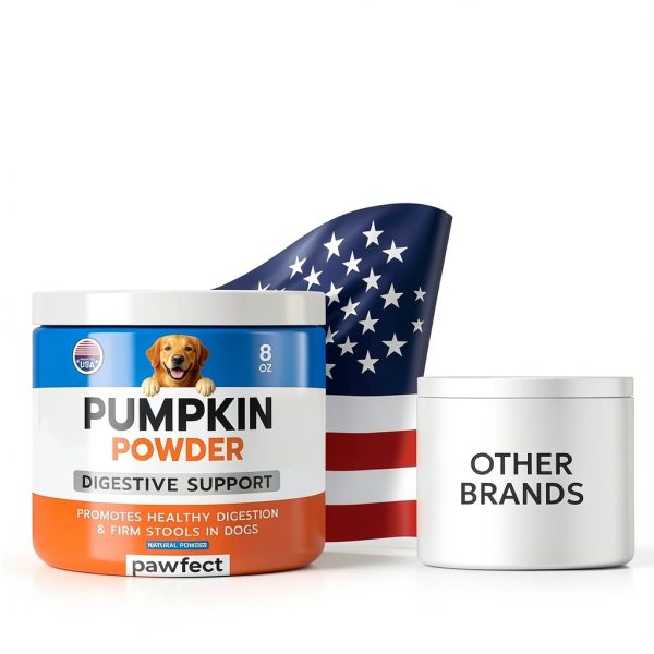 PawfectChew Pumpkin Powder for Dogs Cats Digestive Support-6