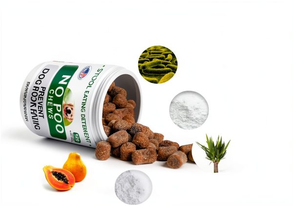 Bark&Spark No Poo Chews Dog Digestive Support Chicken Bacon-2