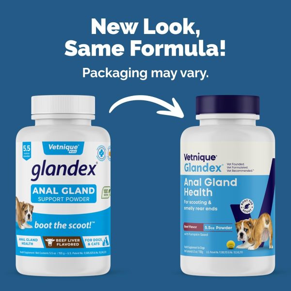 Glandex Anal Gland Support Dog Supplement Vetnique-1