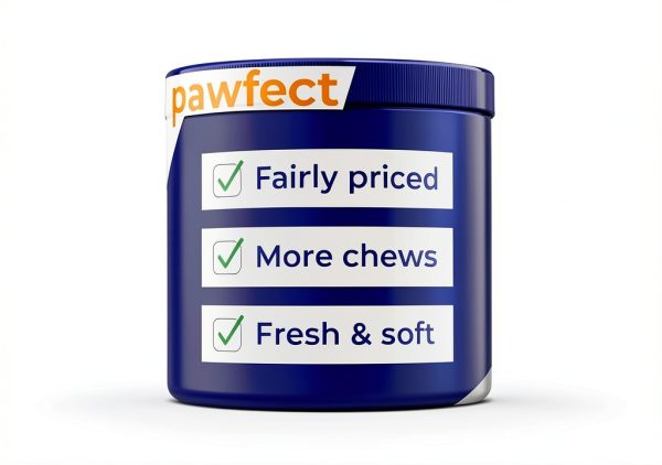 PawfectChew Dog Probiotic Chews Digestive Support Treats-5