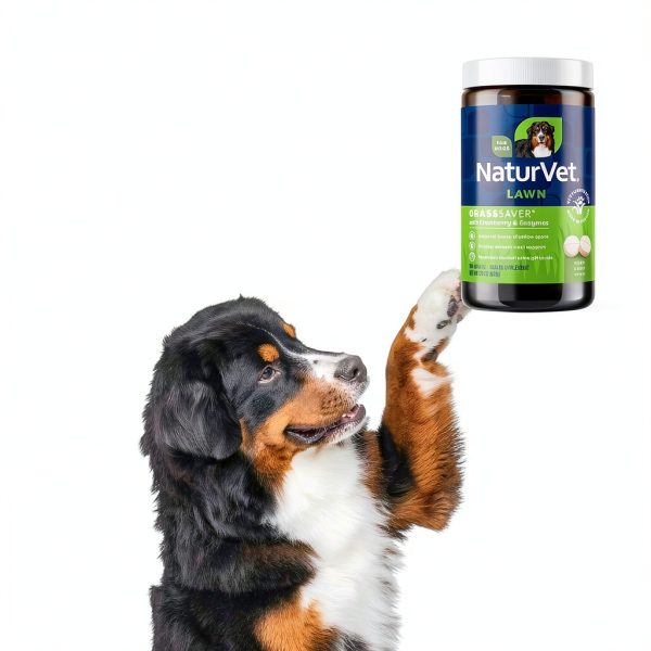 NaturVet GrassSaver Dog Supplement Wafers Soft Chews-2