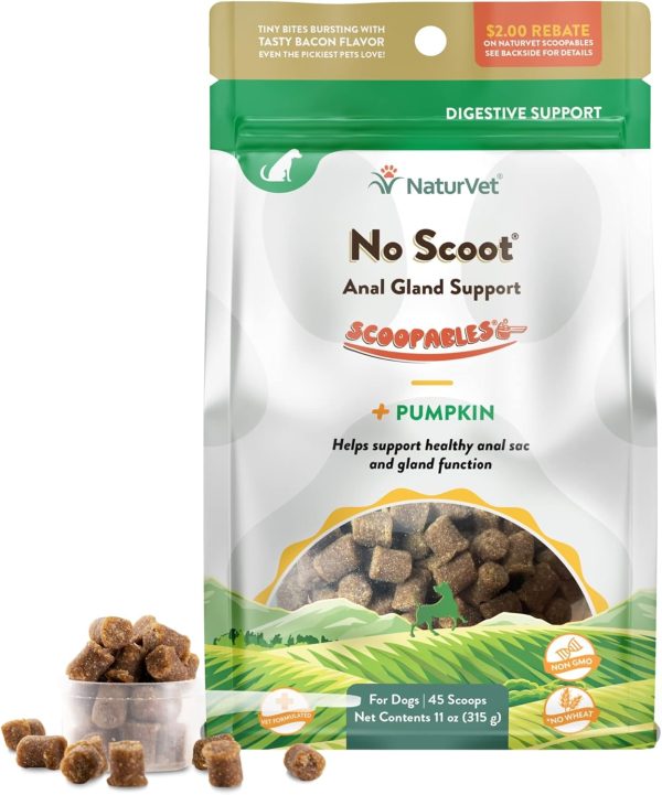 NaturVet Scoopables Dog Digestive Support Anal Gland Health-0