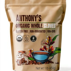 Organic Whole Cloves by Anthony's Goods 16oz-0