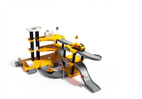 Construction Site Garage by Toysical Play Set-4