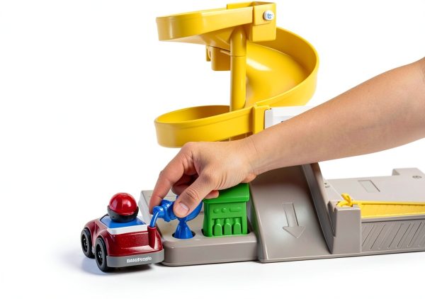 Fisher-Price Garage Spiral Ramp for Toddlers-4