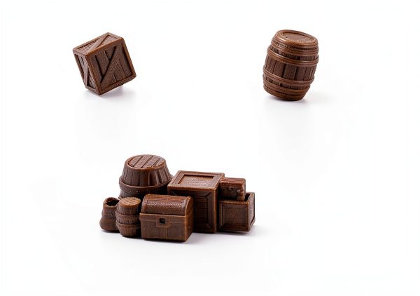 LuckyVin 28mm Miniature Model Terrain Set-2