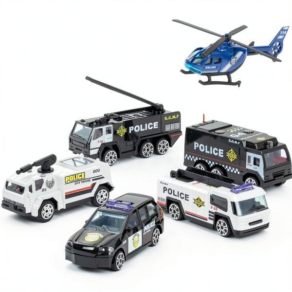 UNIH 4‑Level Toy Garage with Elevator, Ramp & Helicopter – Model-3