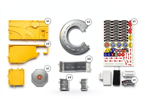 Construction Site Garage by Toysical Play Set-2