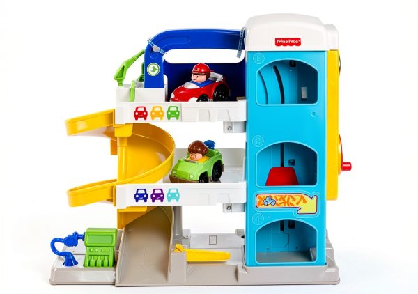 Fisher-Price Garage Spiral Ramp for Toddlers-5