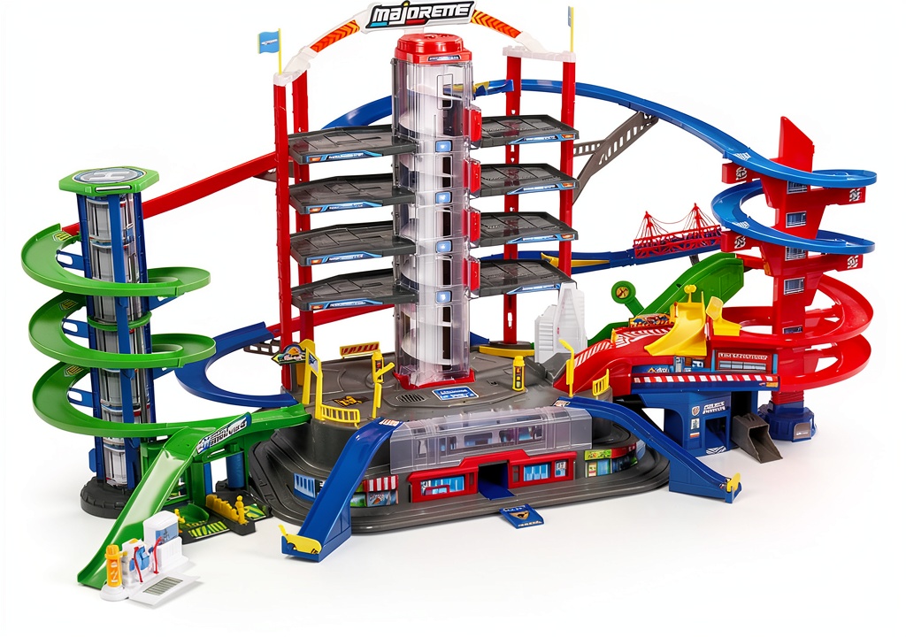 Dickie Toys 7-Story Parking Garage Playset for kids