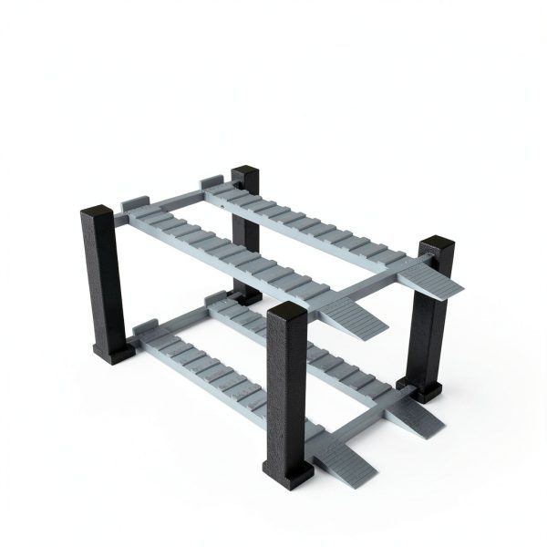 Hot Wheels Compatible 2 Tier Car Lift Display Stand PLA-1