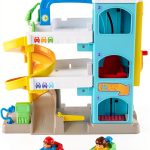 Fisher-Price Garage Spiral Ramp for Toddlers-0