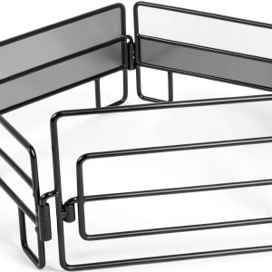 Little Buster Metal Fence Panels Set 5 Piece with Gate 1:16 Scale-0