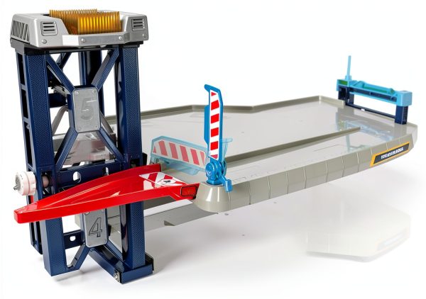 Dickie Toys Car Garage Play Set with Spiral Ramp, 4 Die‑Cast Cars-5
