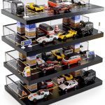 Direct Wheels Display Case WodGod Wooden Tabletop Garage 4 Levels-0