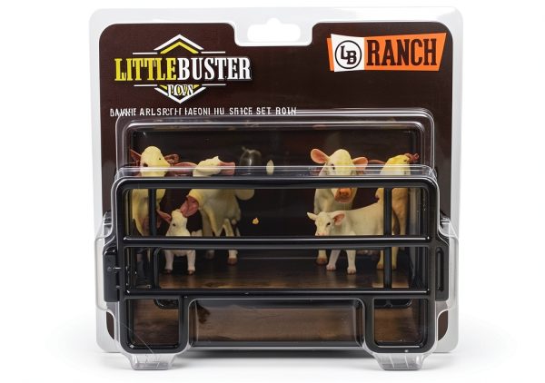 Little Buster Metal Fence Panels Set 5 Piece with Gate 1:16 Scale-5