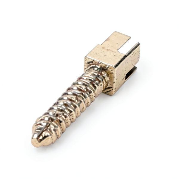 Gold-Plated Screw Post #4 Medium 9.3mm Dental Implant Brand Dentistry-1