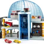 Cars 3 Florida Speedway Garage by Mattel Toy Set with 5 Play Areas-0