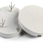 Honeycomb Firing Trays 72mm with 10 Amann Girrbach Pins by Airgoesin-0