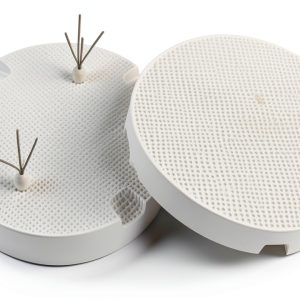 Honeycomb Firing Trays 72mm with 10 Amann Girrbach Pins by Airgoesin-0