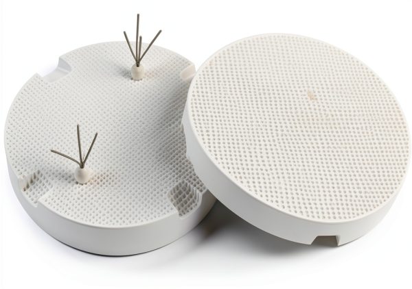 Honeycomb Firing Trays 72mm with 10 Amann Girrbach Pins by Airgoesin-0