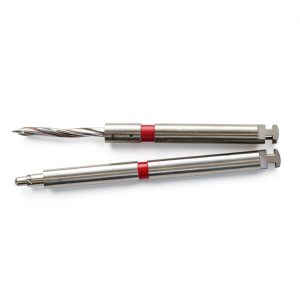 135-01 Flexi-Post Titanium Posts #1 Parallel Red 10/Pk-0