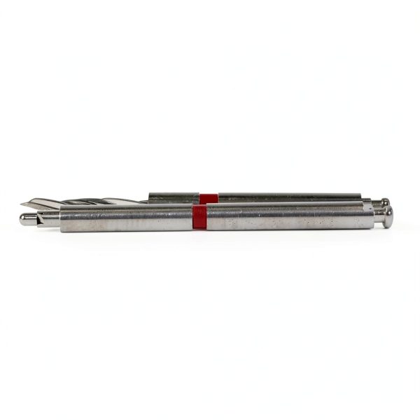 135-01 Flexi-Post Titanium Posts #1 Parallel Red 10/Pk-1