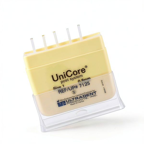 UniCore 7125 Glass Fiber Post System #1 0.8mm Yellow 5/Pk-2